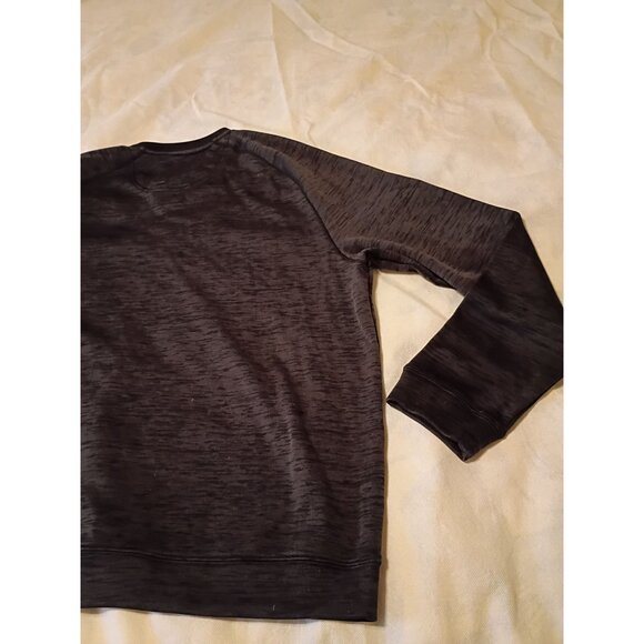 Greg Norman Mens XXL Black Heathered Pullover Crewneck Sweatshirt Long Sleeve - Picture 5 of 8